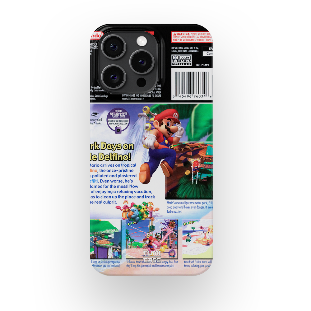Super Mario Sunshine Back Cover - iPhone 15 Pro Max