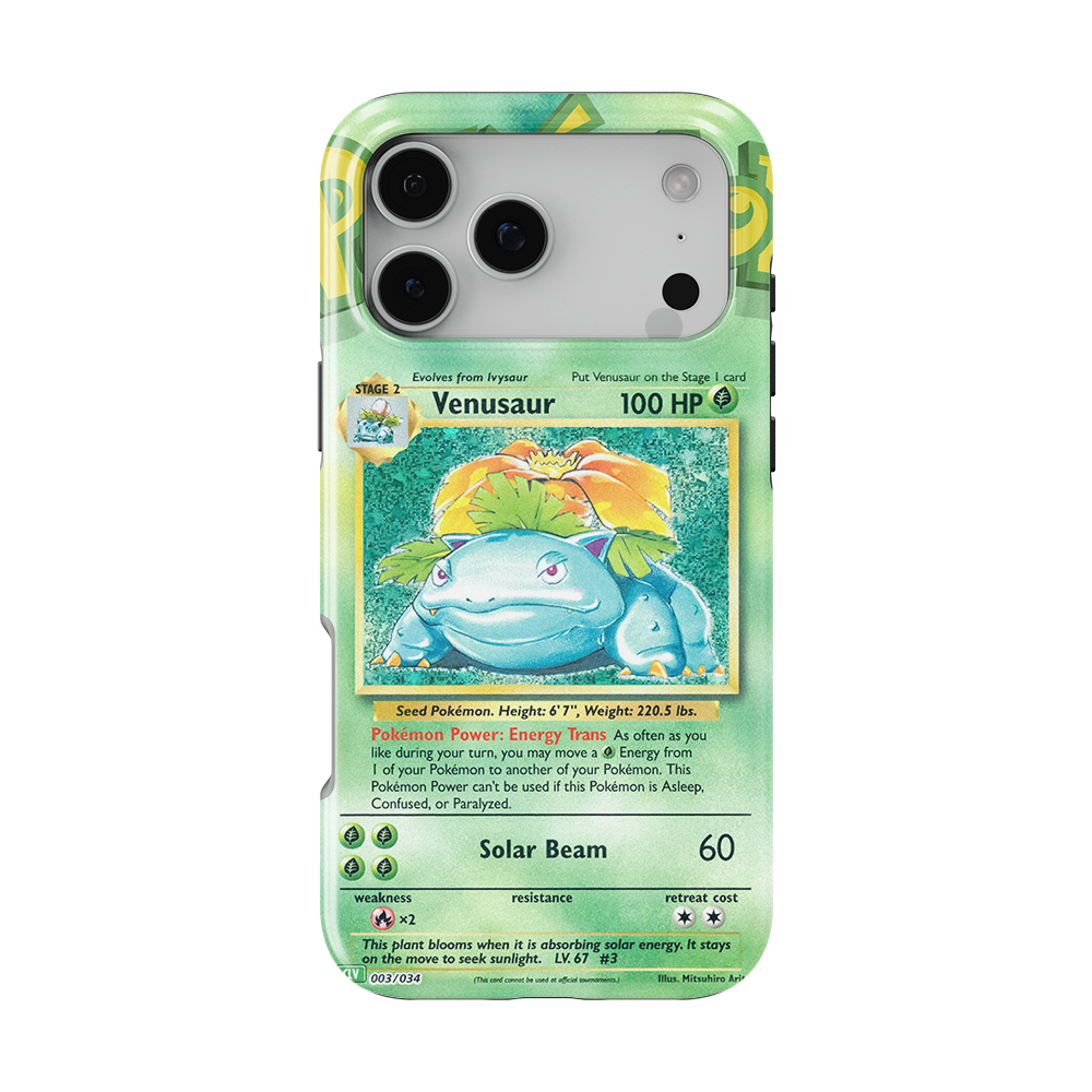 Venusaur Base set-Slim