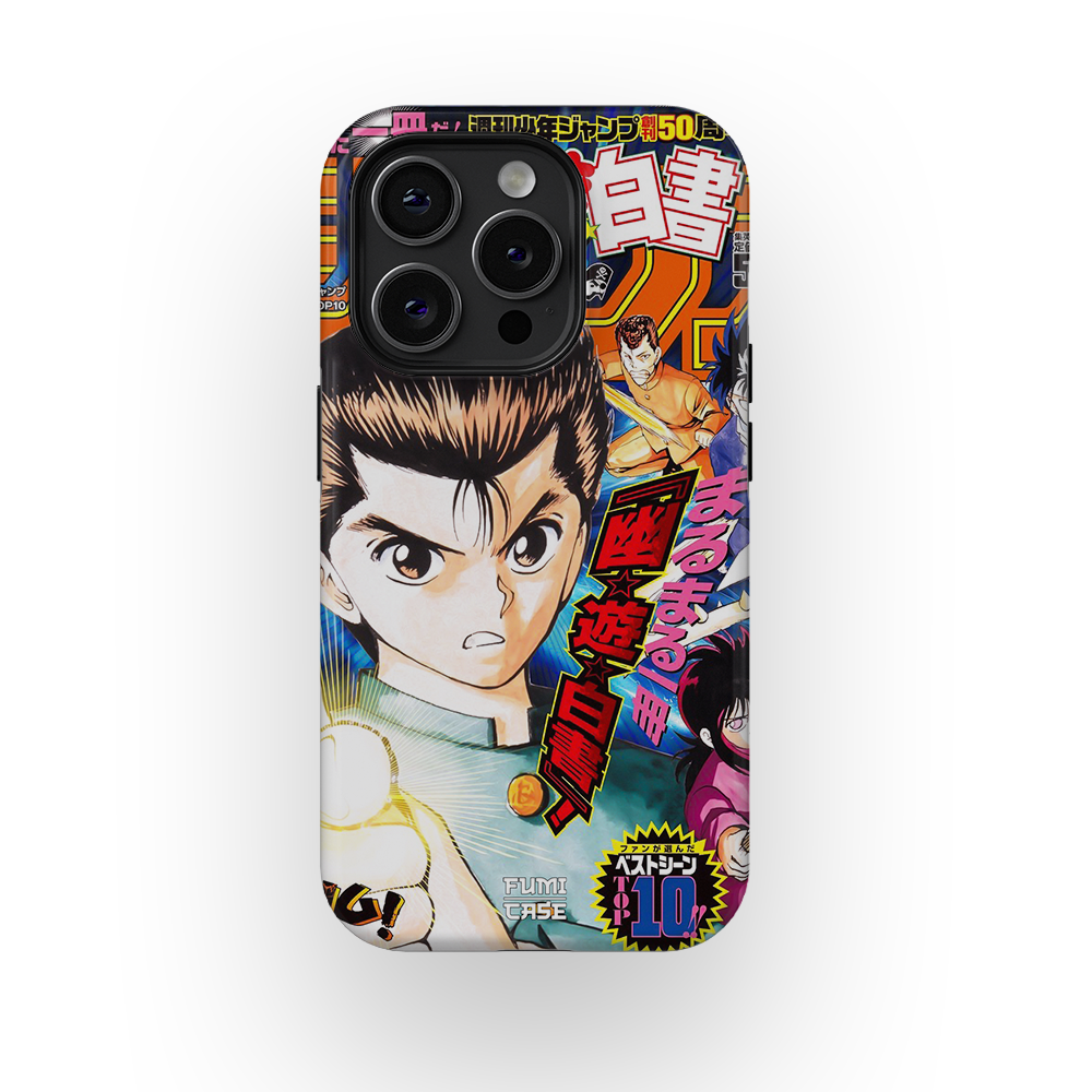 Yu Yu Hakusho Jump Cover-Tough