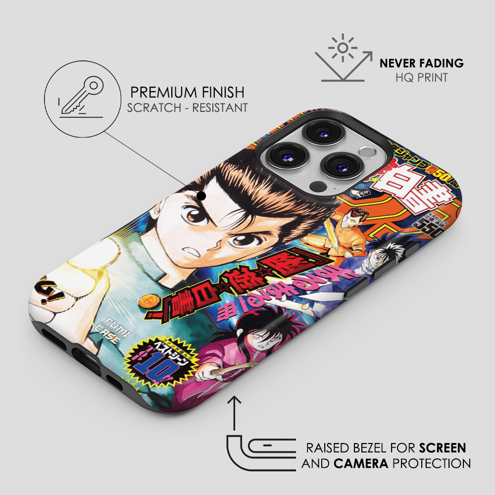 Yu Yu Hakusho Jump Cover-Tough MagSafe