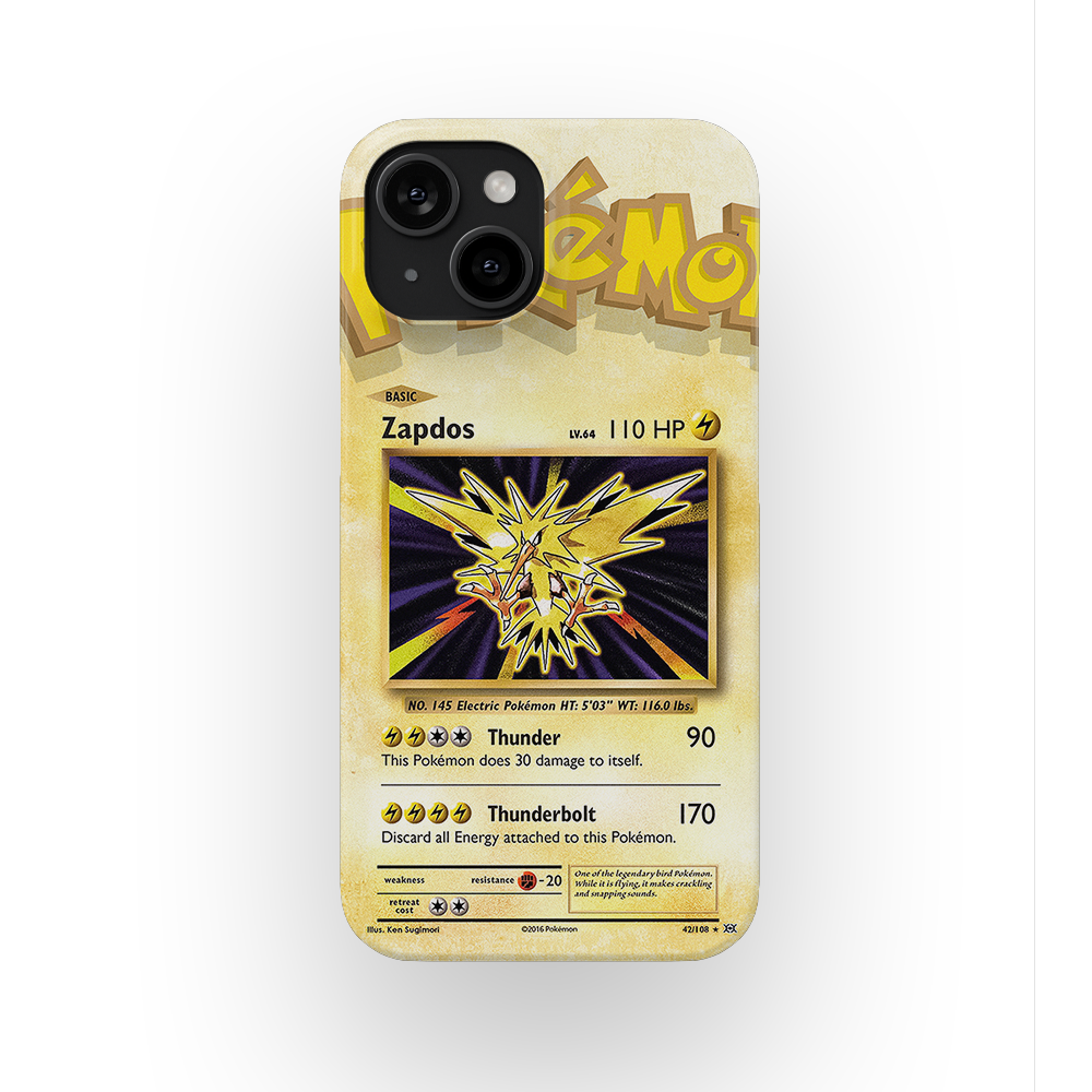 Zapdos Base set-Slim