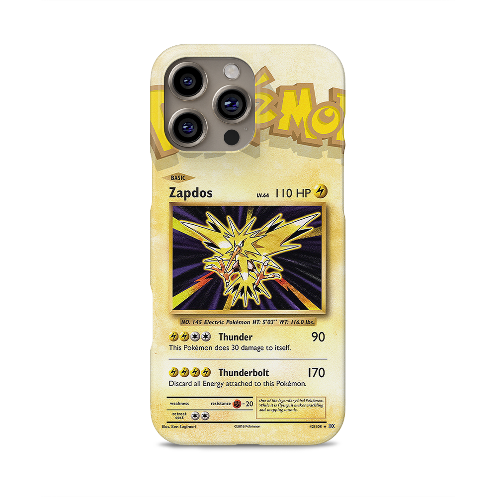 Zapdos Base set-Slim