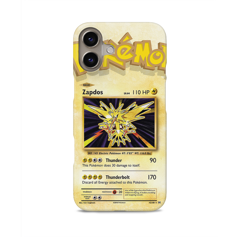 Zapdos Base set-Slim