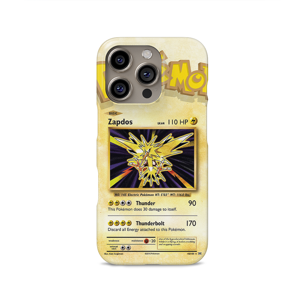 Zapdos Base set-Slim