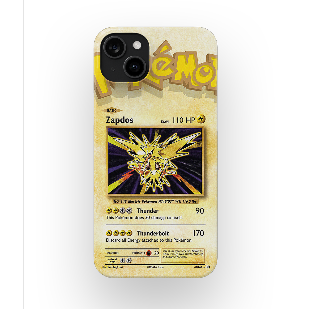Zapdos Base set-Slim