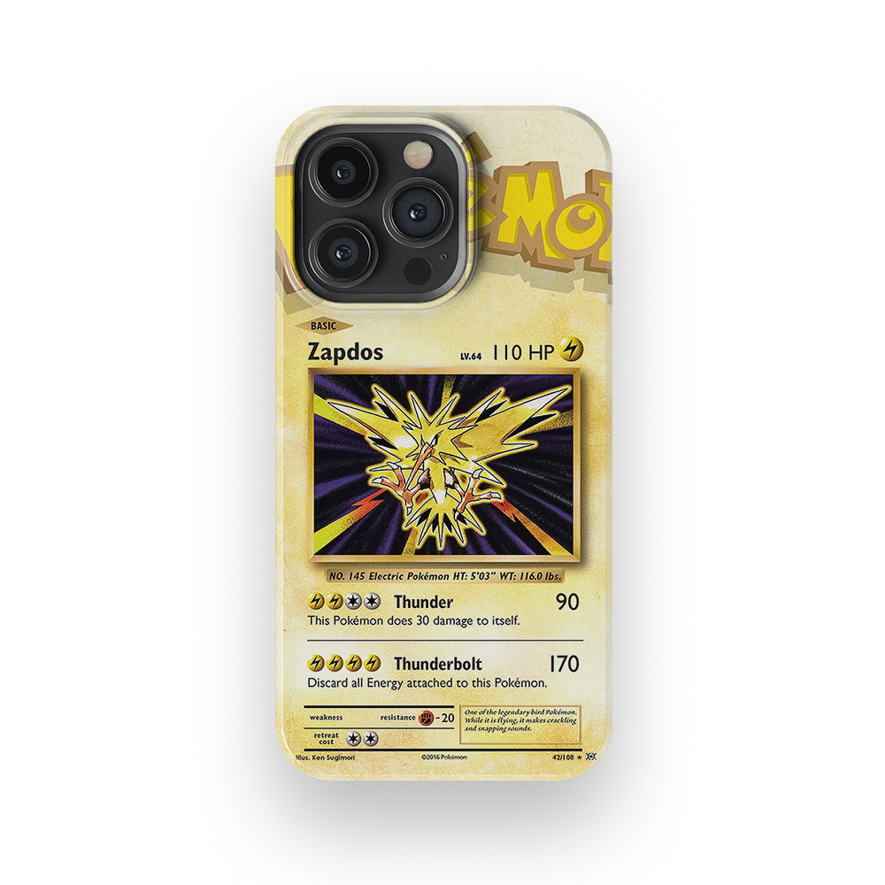 Zapdos Base set-Slim