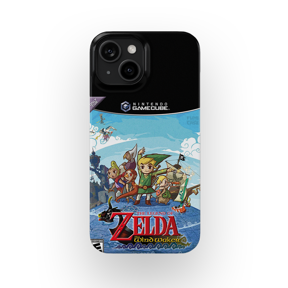 Zelda Wind Waker GC Cover - iPhone 15