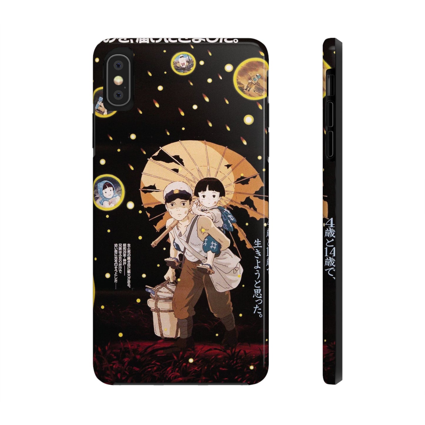 Grave of the Fireflies - Vintage Poster