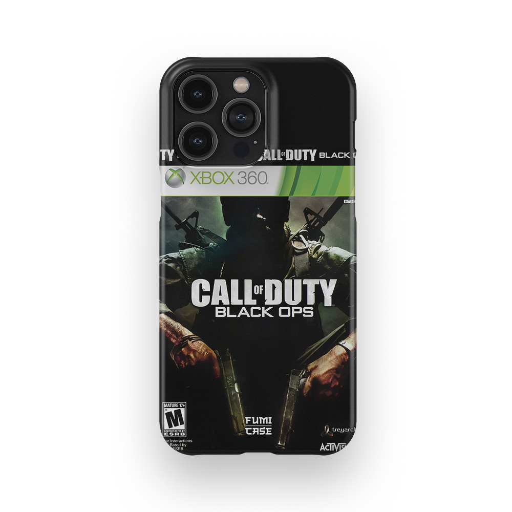 BLACK OPS 1 Xbox 360 Cover - iPhone 14 Pro Max