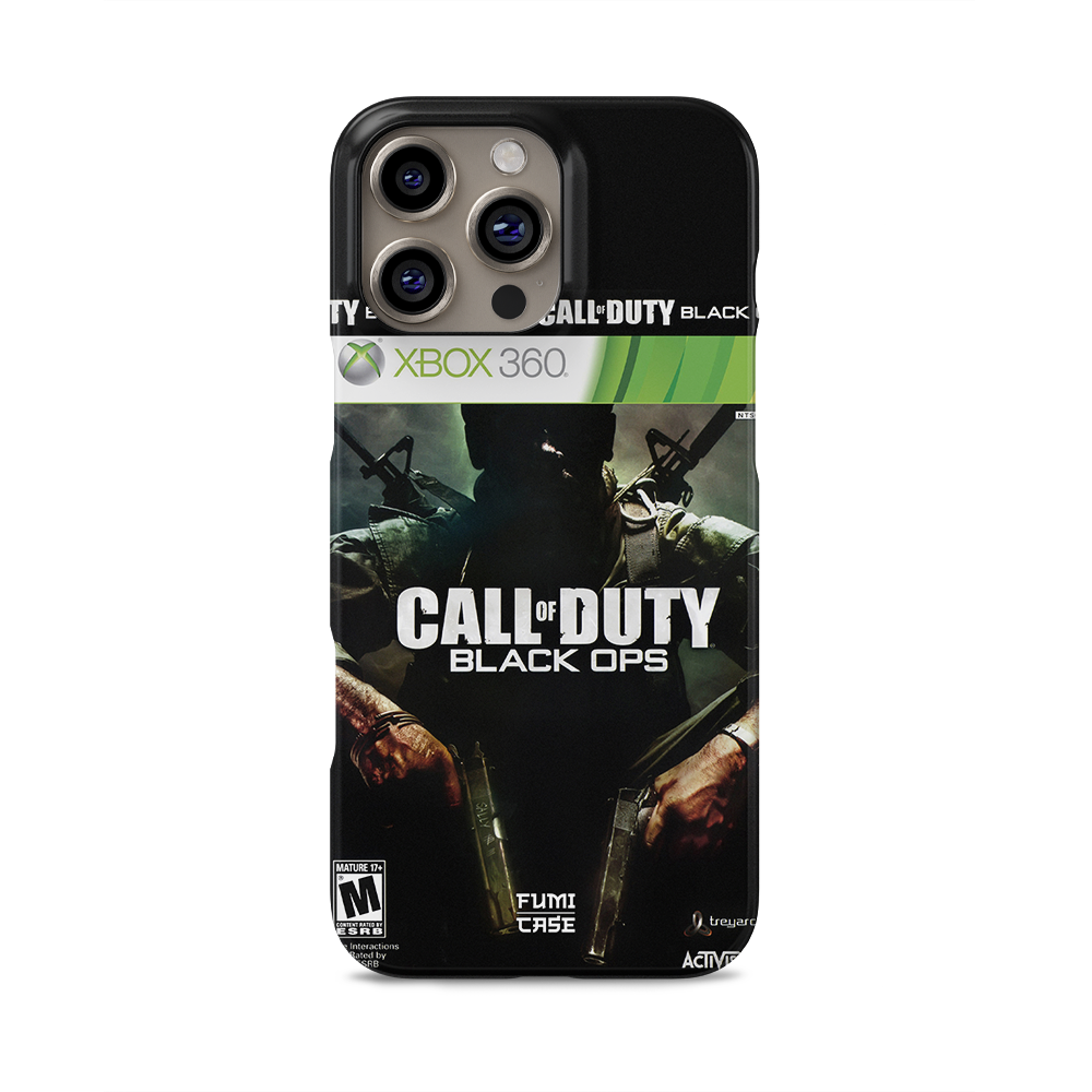BLACK OPS 1 Xbox 360 Cover - iPhone 16 Pro Max