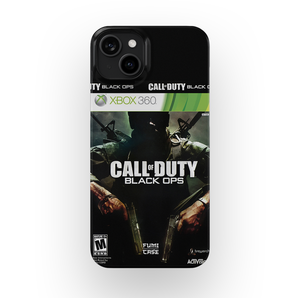 BLACK OPS 1 Xbox 360 Cover - iPhone 15 Plus
