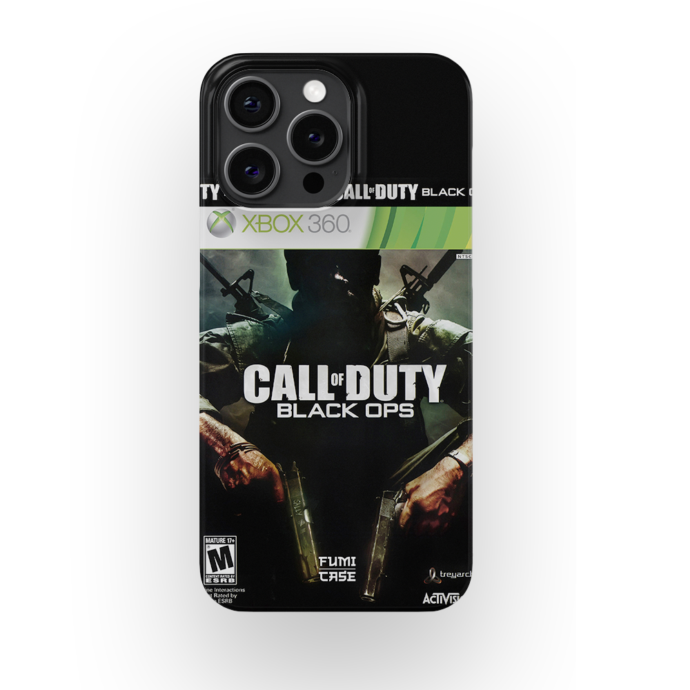 BLACK OPS 1 Xbox 360 Cover - iPhone 15 Pro Max