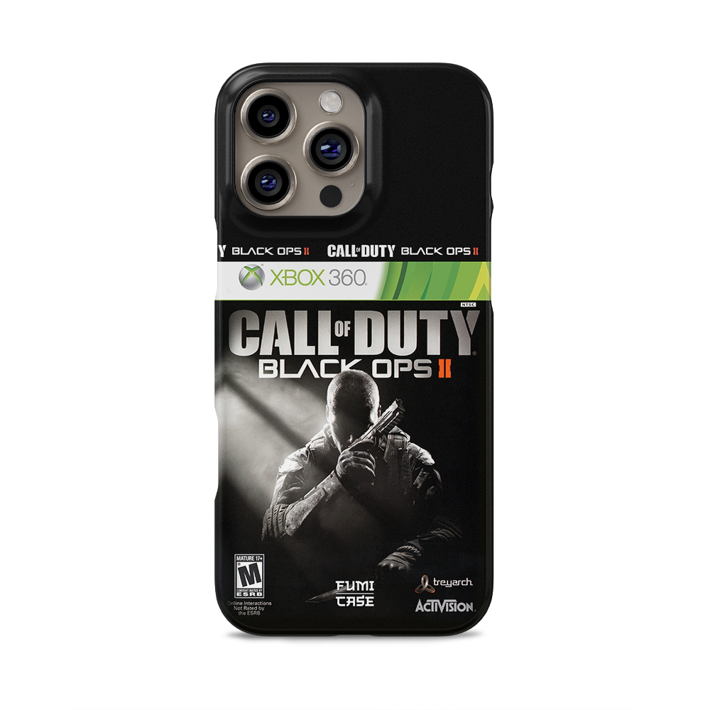 BLACK OPS 2 XBOX 360 COVER - iPhone 16 Pro Max