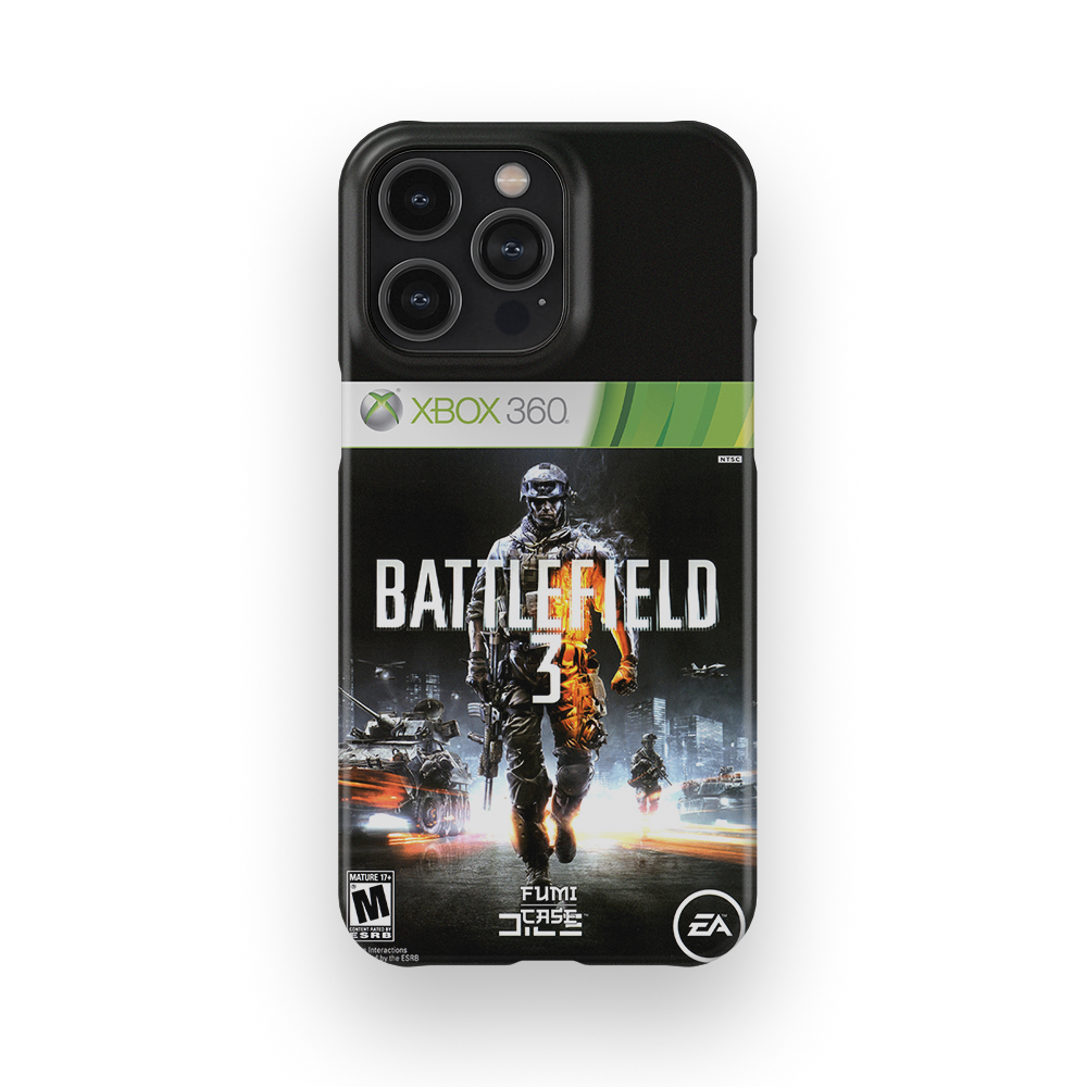 Battlefield 3 Xbox 360 Cover - iPhone 14 Pro Max