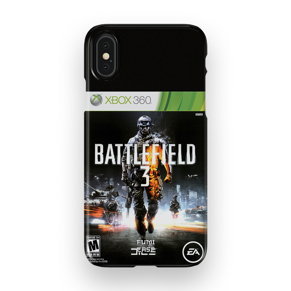 Battlefield 3 Xbox 360 Cover - iPhone XS