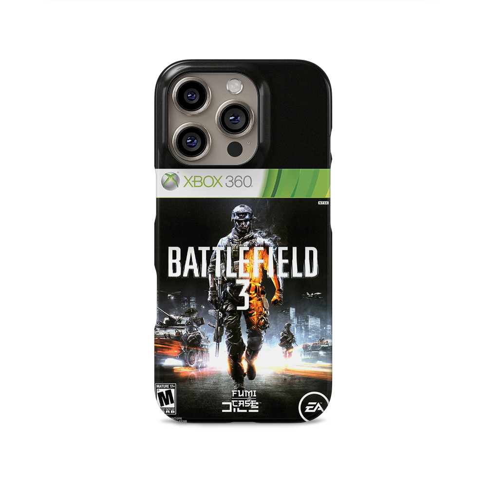 Battlefield 3 Xbox 360 Cover - iPhone 16 Pro