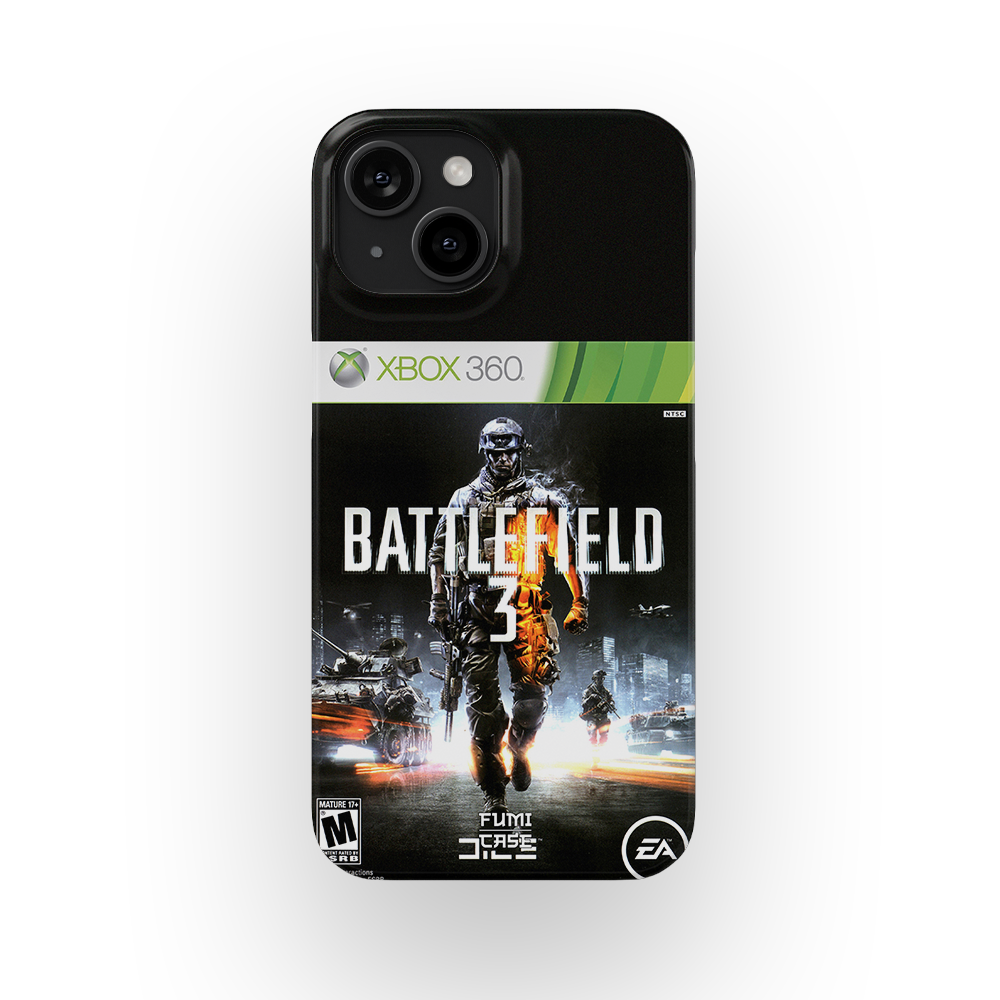 Battlefield 3 Xbox 360 Cover - iPhone 15