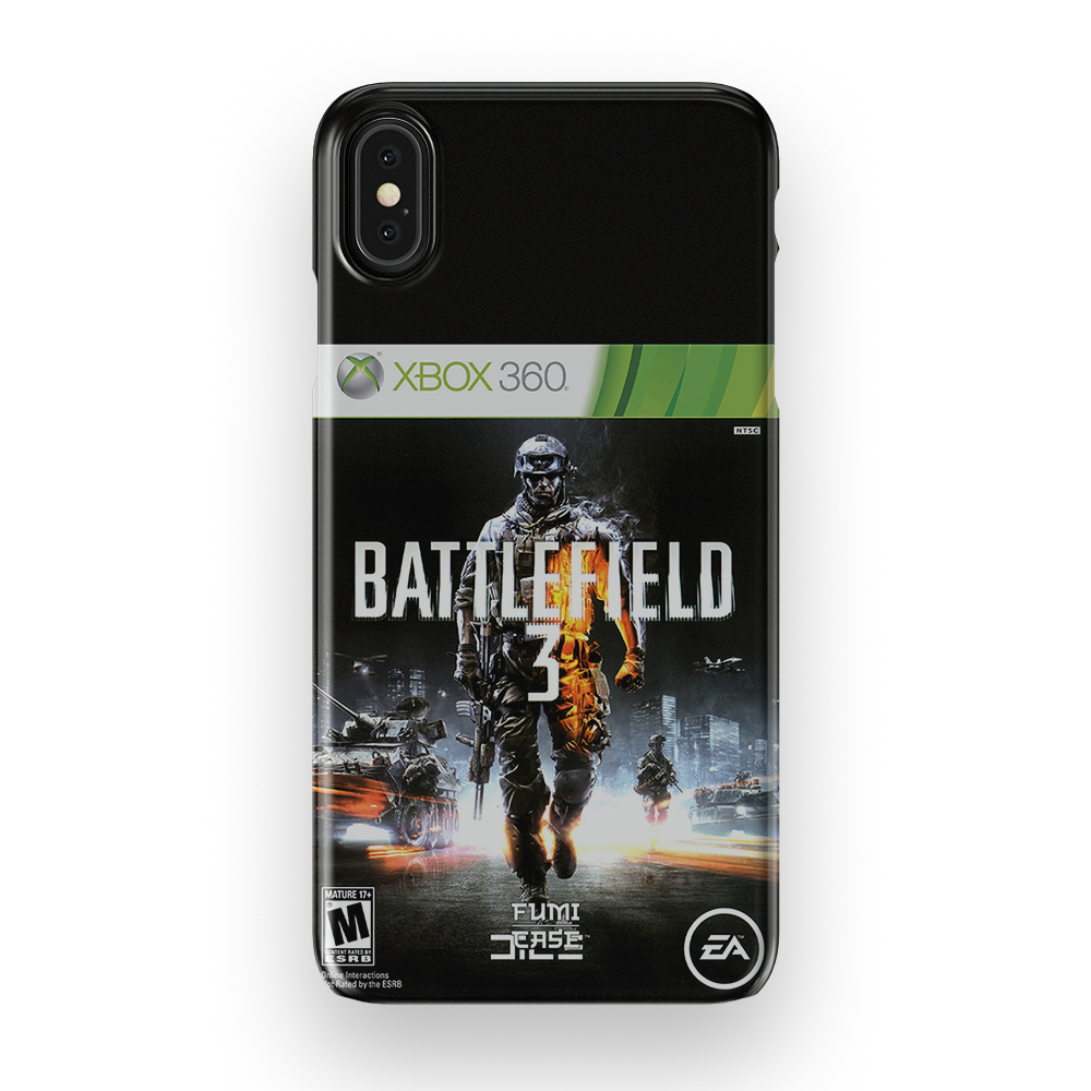 Battlefield 3 Xbox 360 Cover - iPhone XS Max