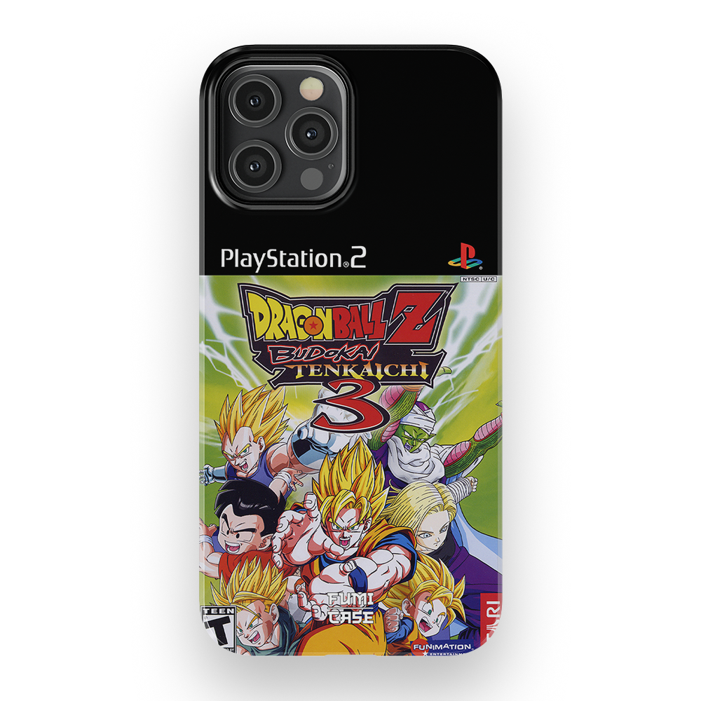 DBZ Budokai Tenkaichi 3 PS2 Cover - iPhone 12 Pro Max