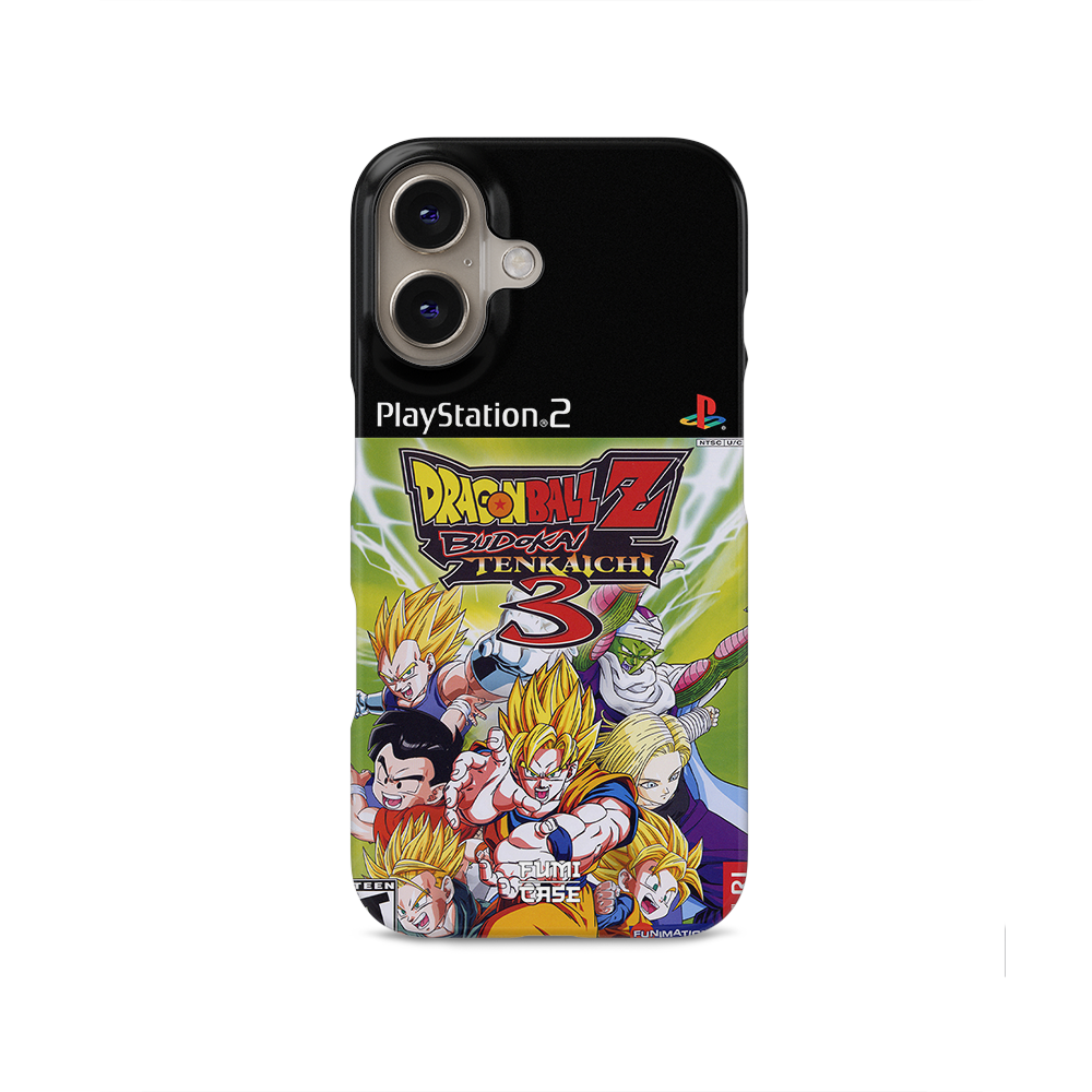 DBZ Budokai Tenkaichi 3 PS2 Cover - iPhone 16