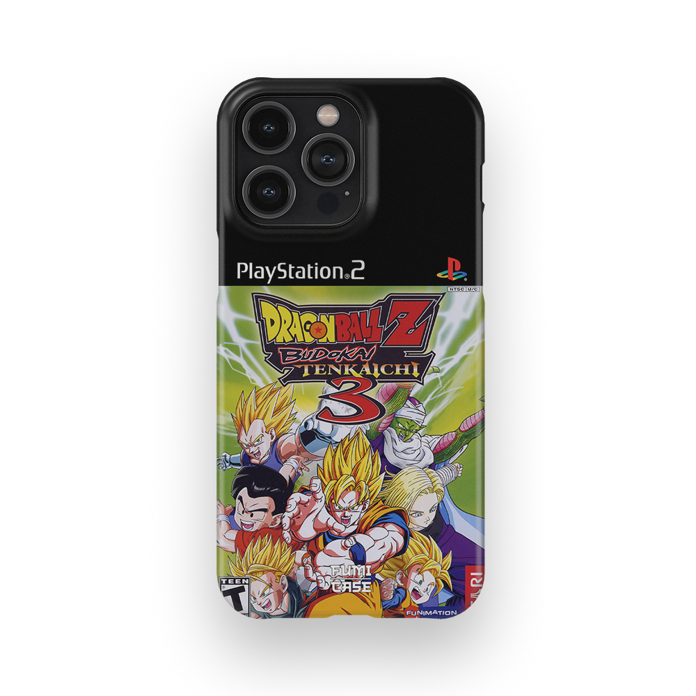 DBZ Budokai Tenkaichi 3 PS2 Cover - iPhone 14 Pro Max