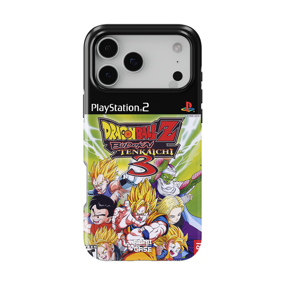 DBZ Budokai Tenkaichi 3 PS2 Cover - iPhone 18 Pro Max