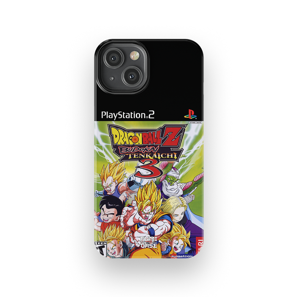 DBZ Budokai Tenkaichi 3 PS2 Cover - iPhone 13