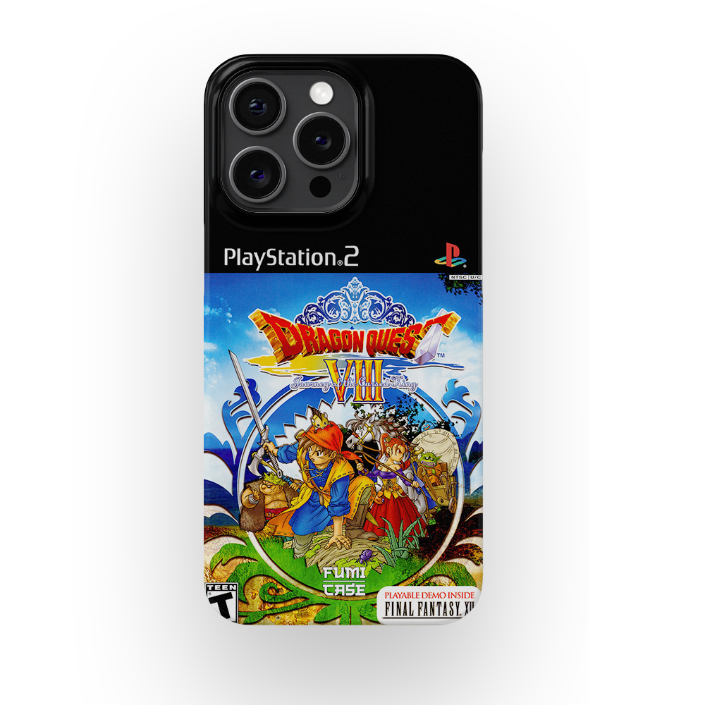 Dragon Quest VIII PS2 Cover - iPhone 15 Pro Max