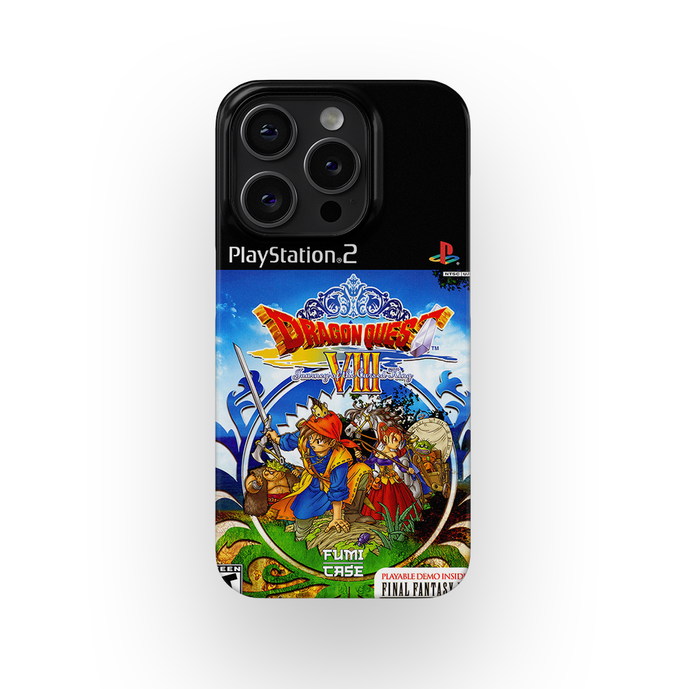 Dragon Quest VIII PS2 Cover - iPhone 15 Pro