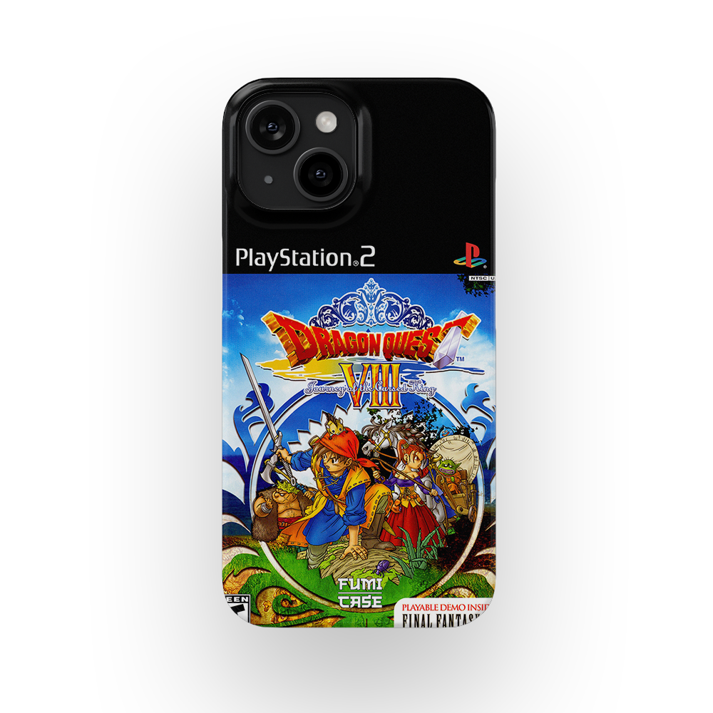 Dragon Quest VIII PS2 Cover - iPhone 15