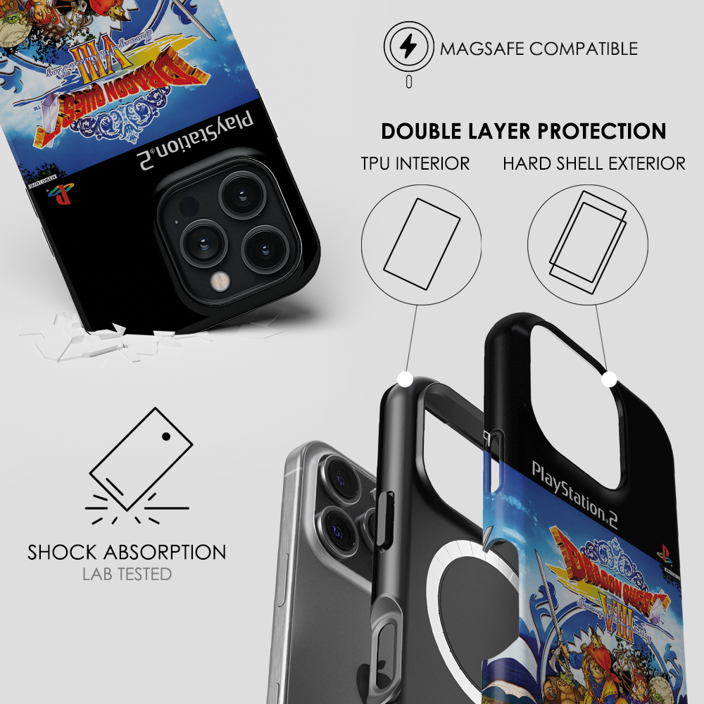 Dragon Quest VIII PS2 Cover - Second Mockup For Tough Magsafe Cases