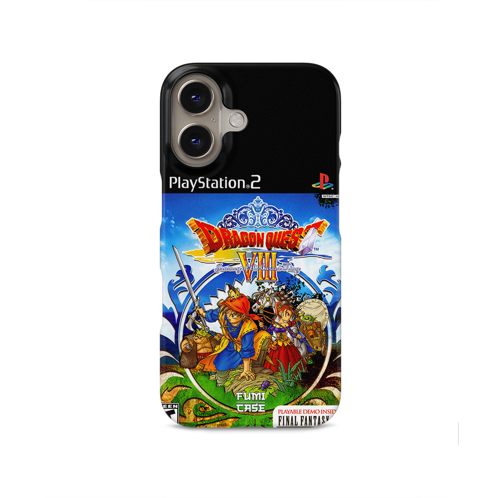 Dragon Quest VIII PS2 Cover - iPhone 16