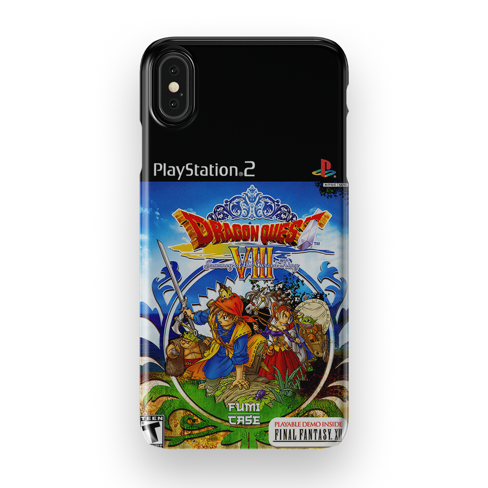 Dragon Quest VIII PS2 Cover - iPhone XS Max