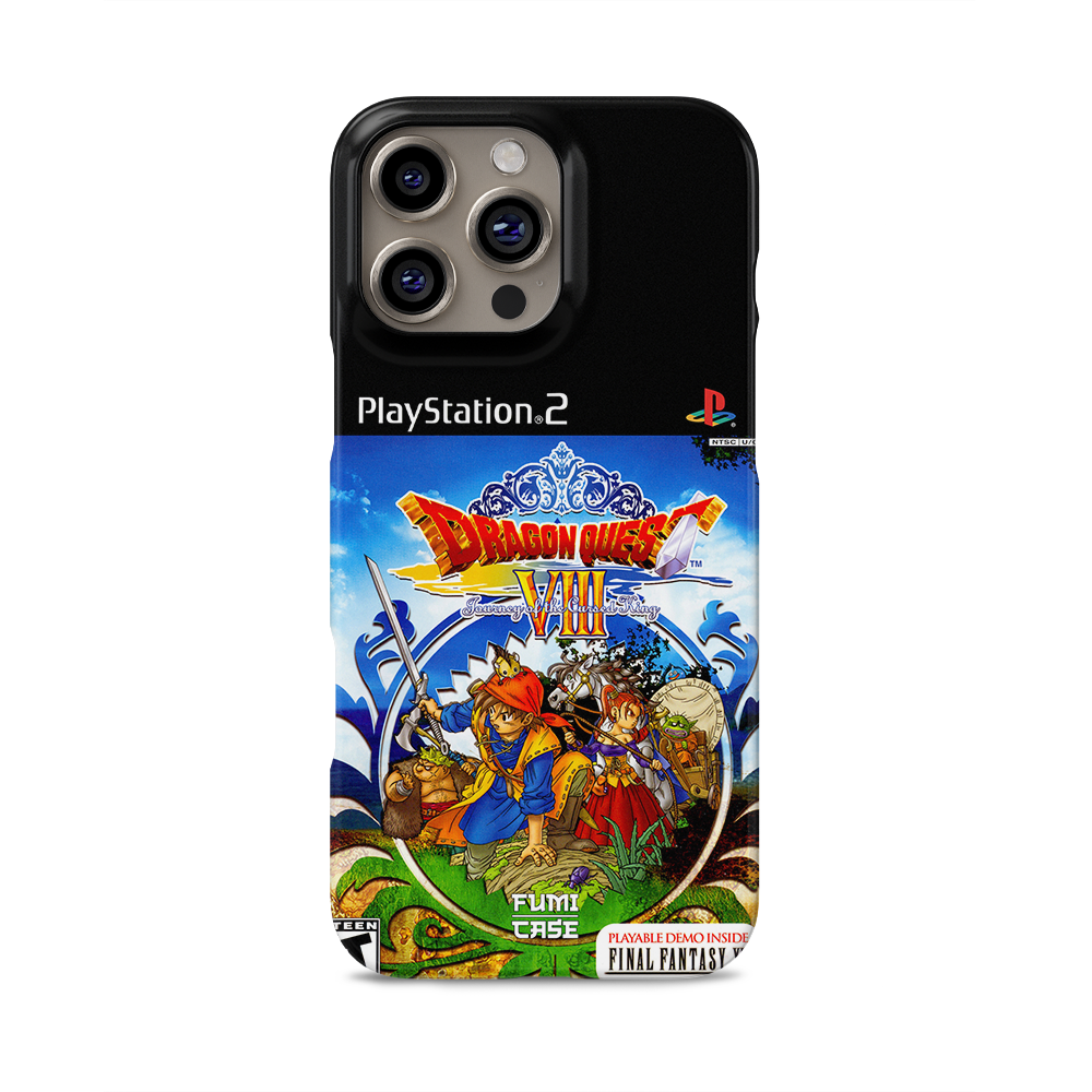 Dragon Quest VIII PS2 Cover - iPhone 16 Pro Max