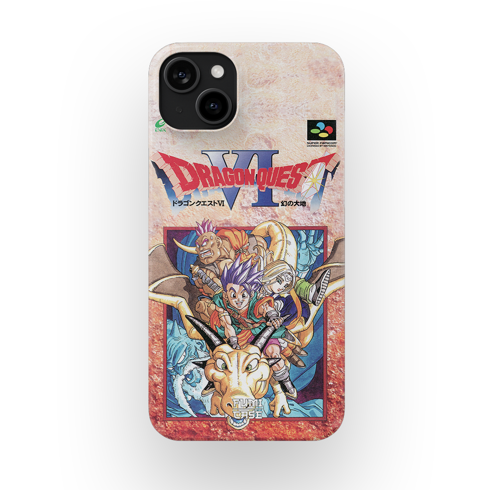 Dragon Quest VI Japanese Rare Cover - iPhone 15 Plus