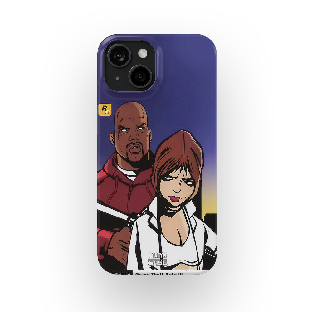 GTA 3 Back cover - iPhone 15