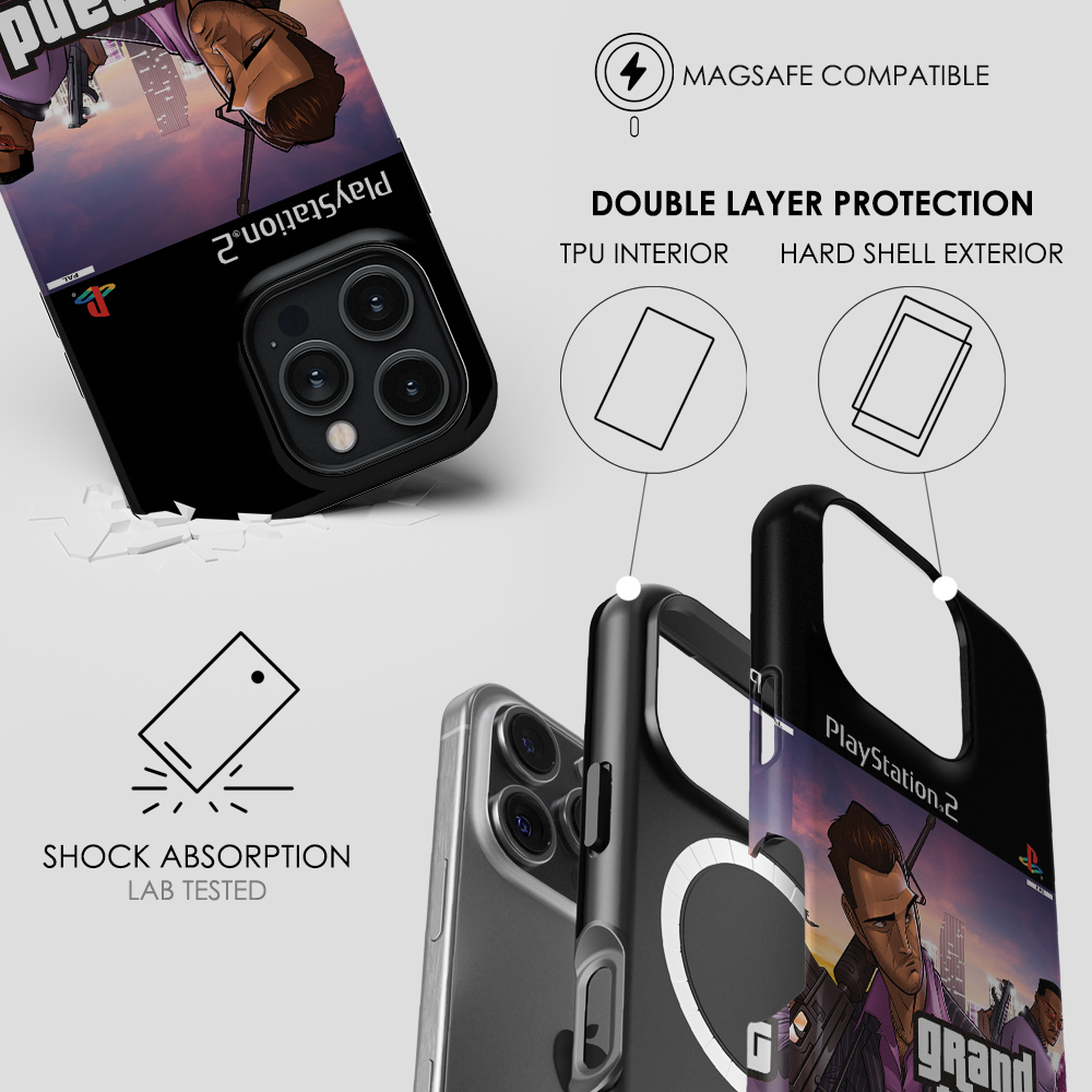 GTA Vice City Alternative Cover - Second Mockup For Tough Magsafe Cases