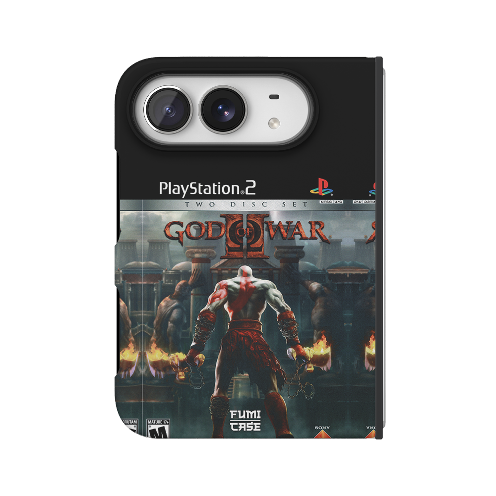 God Of War 2 PS2 Cover - iPhone Duo