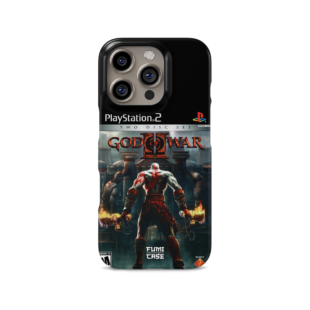 God Of War 2 PS2 Cover - iPhone 16 Pro
