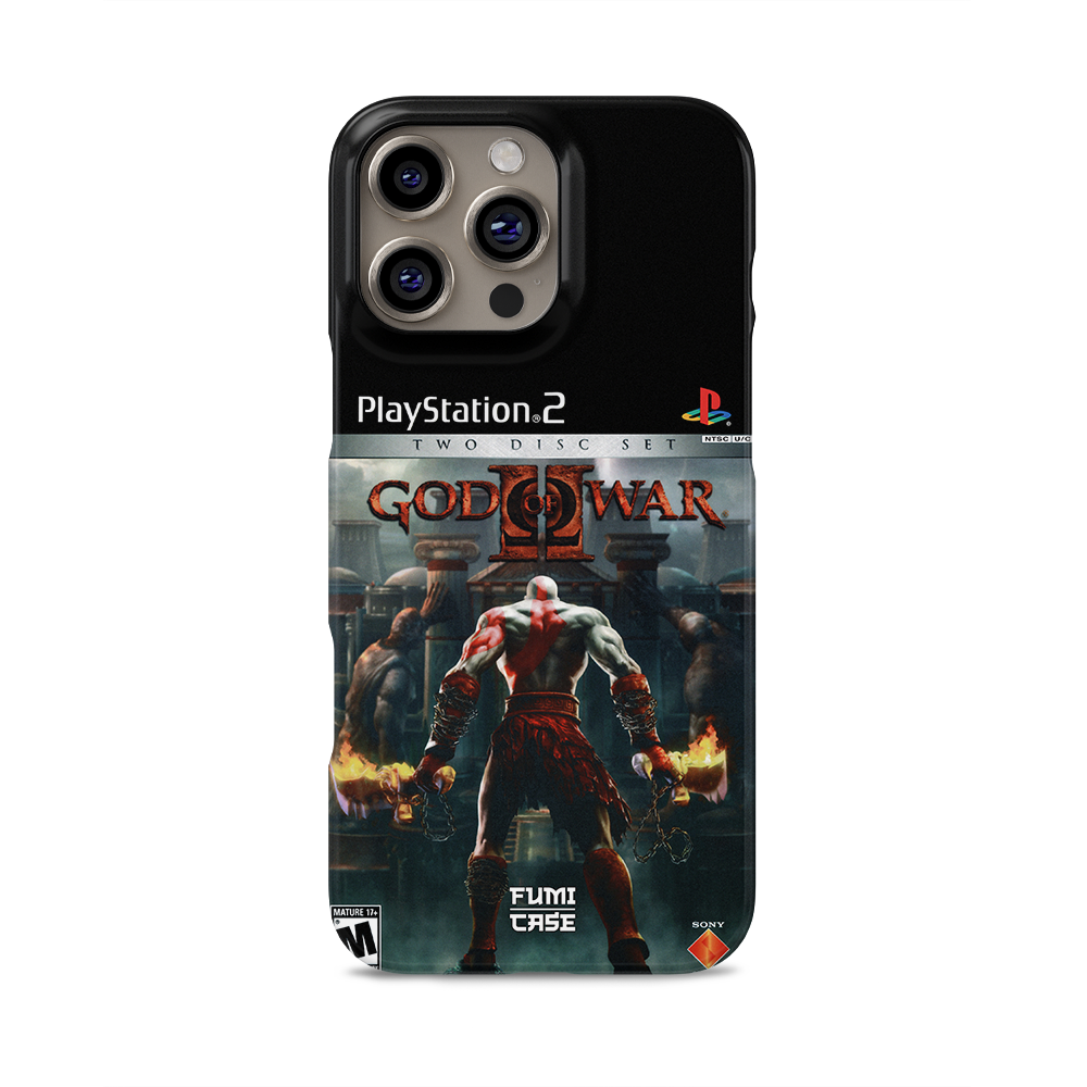 God Of War 2 PS2 Cover - iPhone 16 Pro Max