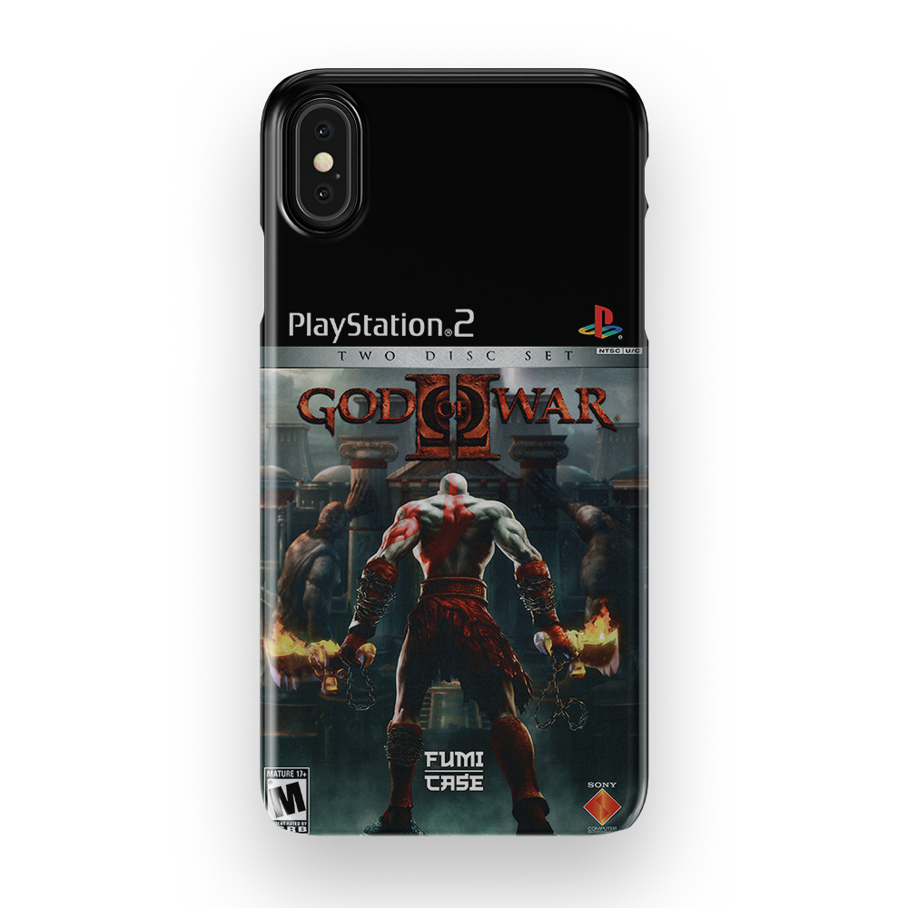 God Of War 2 PS2 Cover - iPhone XS Max