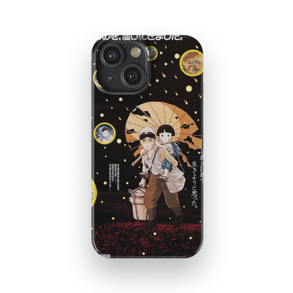 Grave of the Fireflies Vintage Poster-Slim