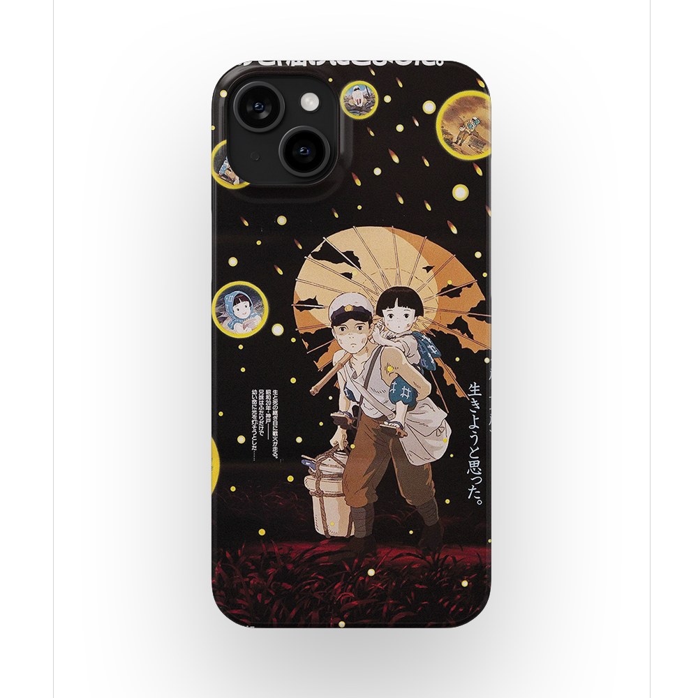 Grave of the Fireflies Vintage Poster-Slim