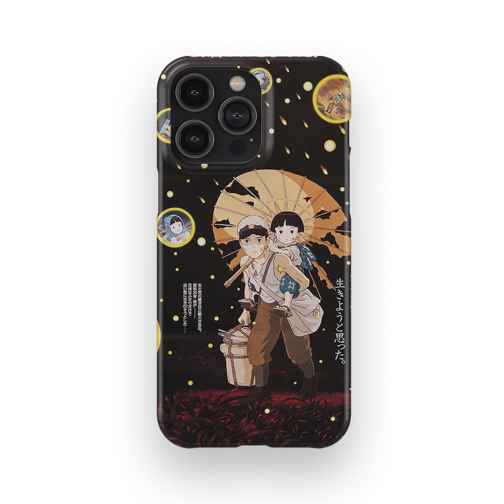 Grave of the Fireflies Vintage Poster-Slim