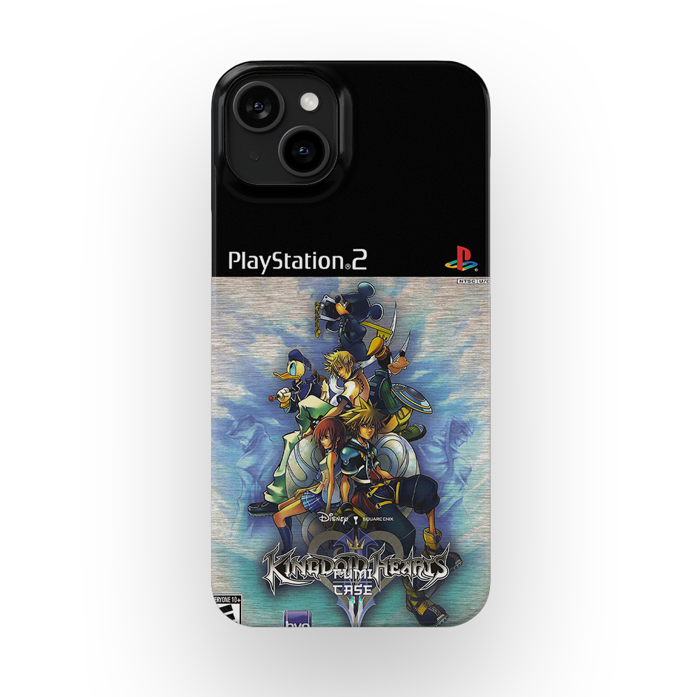 Kingdom Hearts II PS2 Cover - iPhone 15 Plus