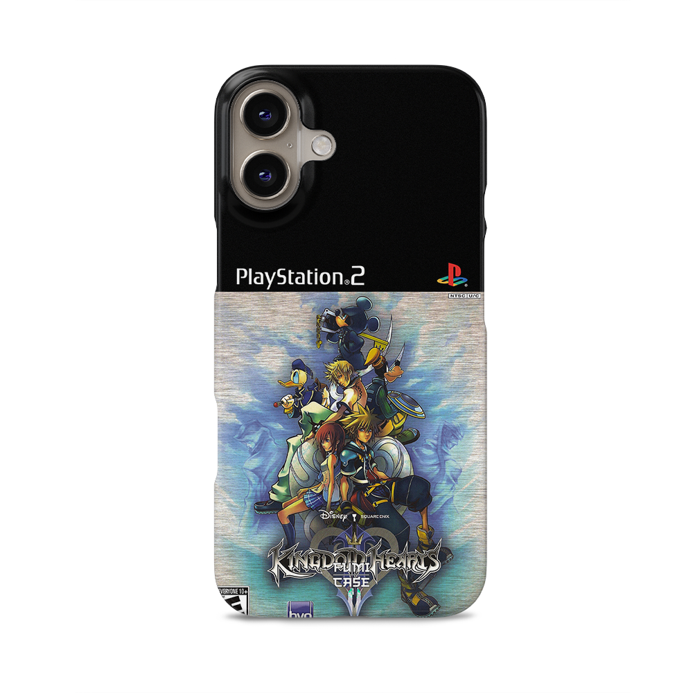 Kingdom Hearts II PS2 Cover - iPhone 16 Plus