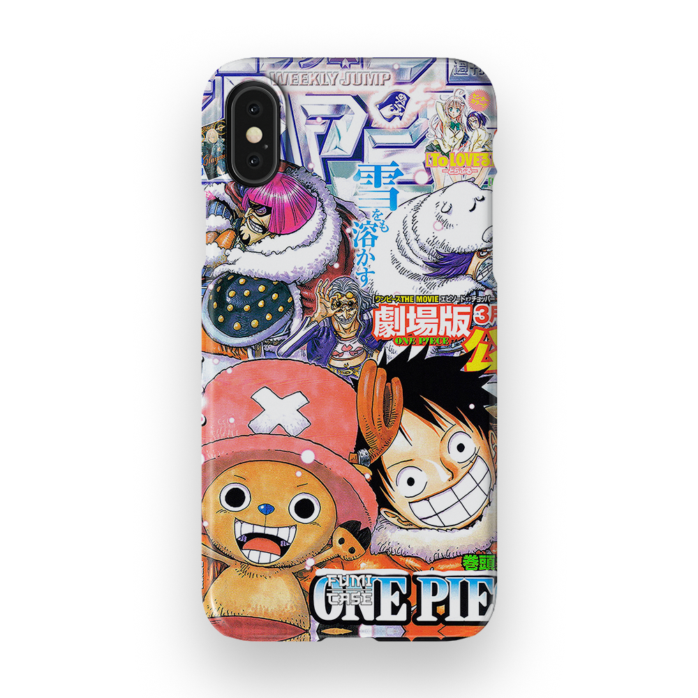 LUFFY X CHOPPA JUMP COVER - iPhone XS