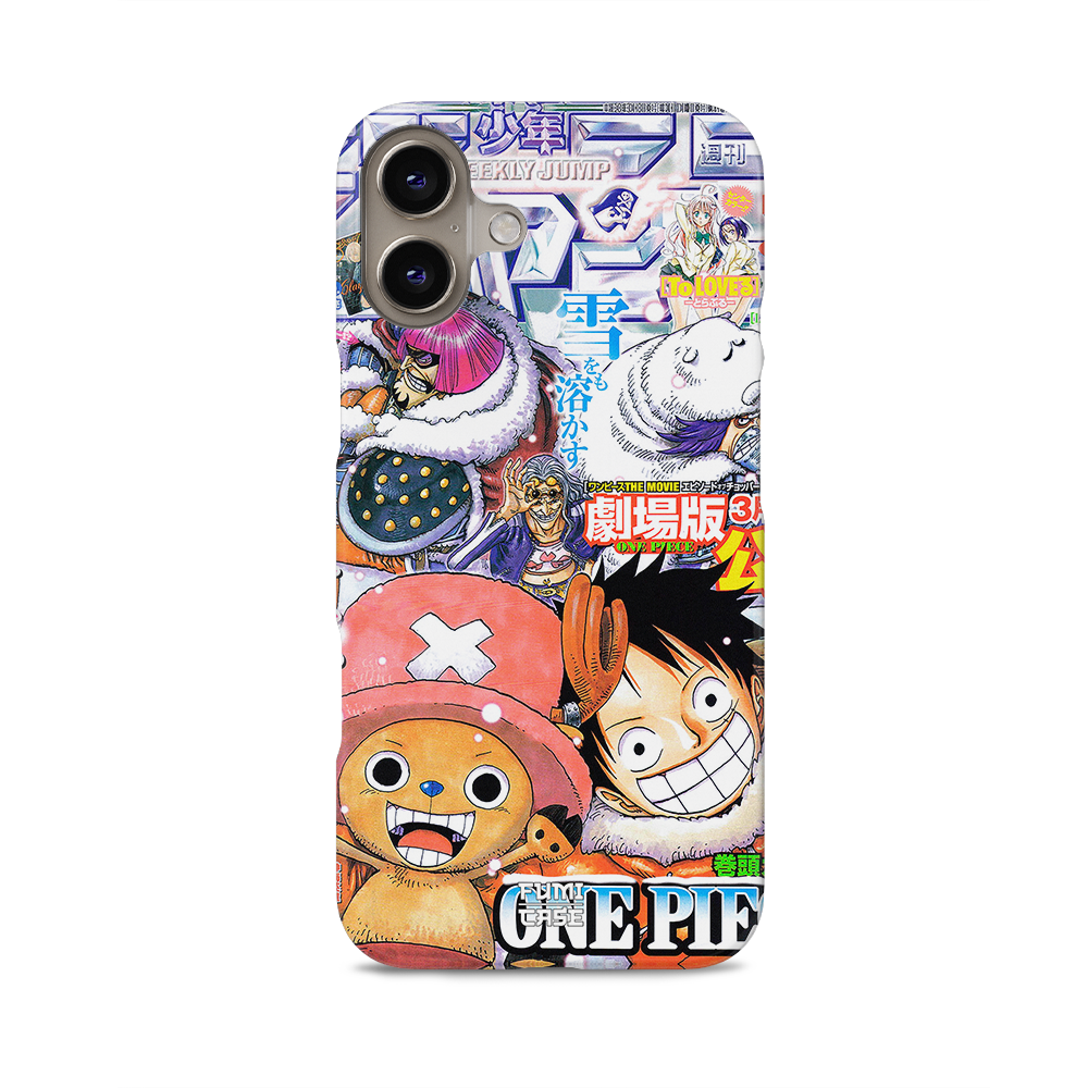 LUFFY X CHOPPA JUMP COVER - iPhone 16 Plus