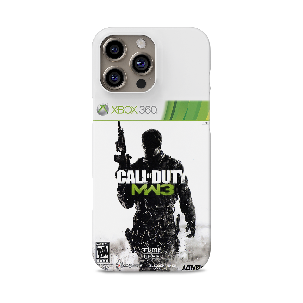 MW3 XBOX 360 COVER - iPhone 16 Pro Max