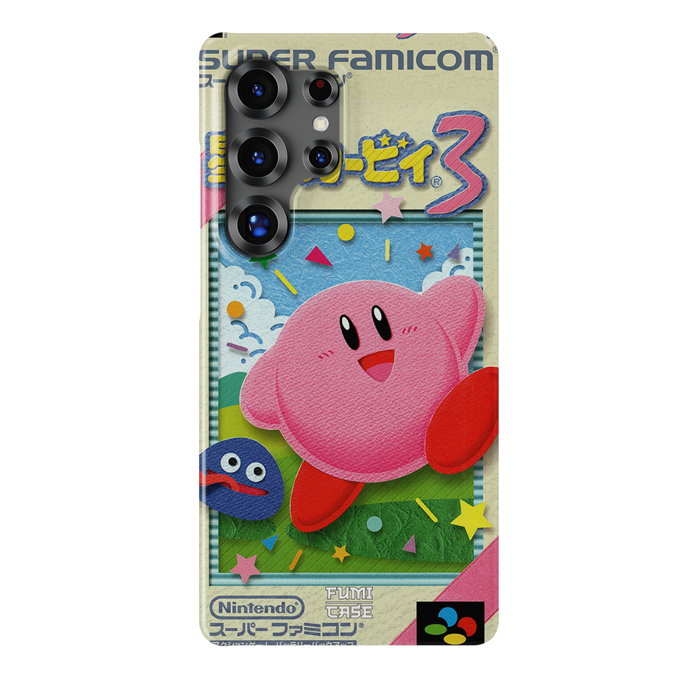 OG Kirby Japanese Cover - Galaxy S25 Ultra